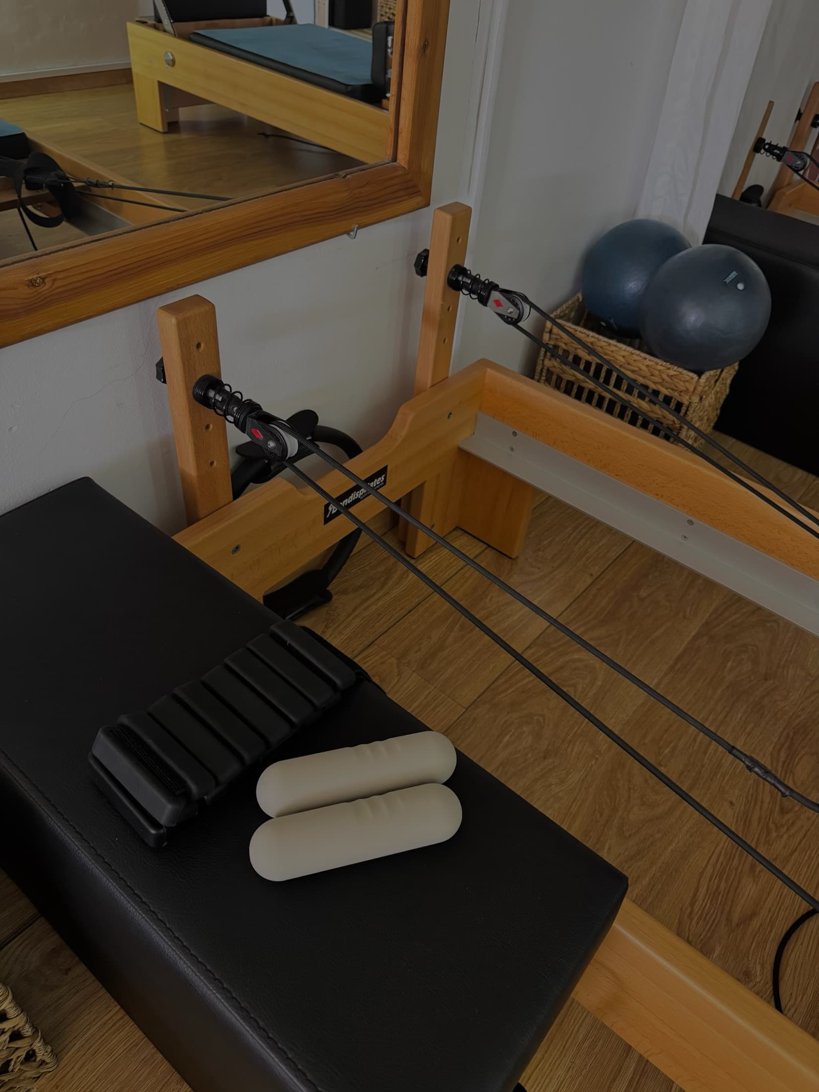 WellNest reformer equipment in the studio